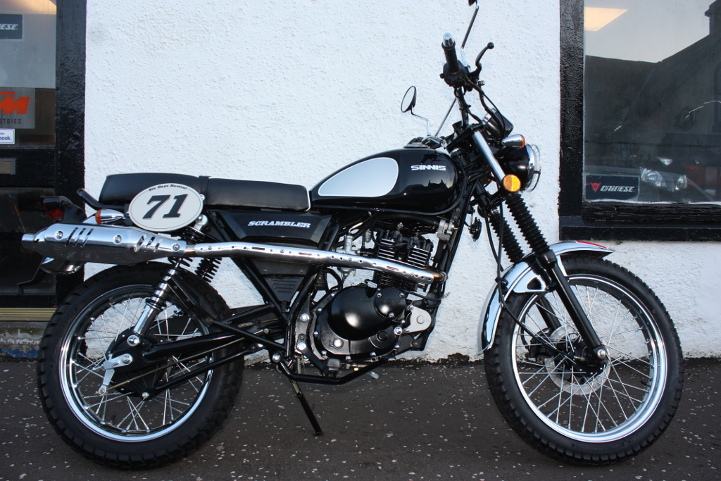 Sinnis sales scrambler 125