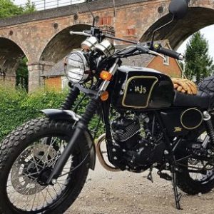 AJS Tempest Scrambler 125 125cc Jet Black