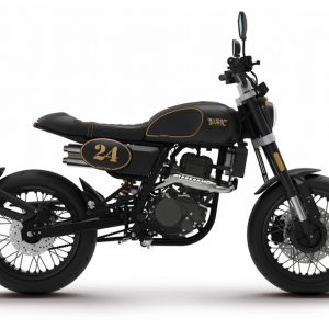 Bluroc Tracker 125cc Matt Black / Gold