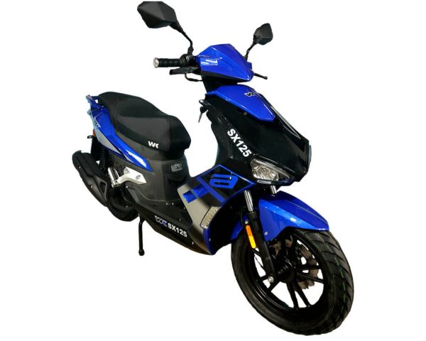 WK SX 125 125cc Black Blue