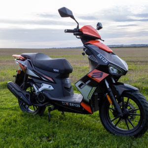 WK SX 125 125cc Black Red