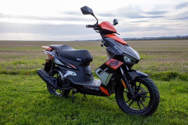 WK SX 125 125cc Black Red