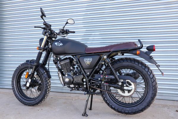 WK Scrambler 125 125cc Black