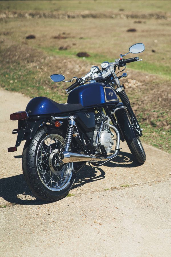 AJS Cadwell 125 125cc Metallic Blue