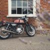 AJS Cadwell 125 125cc Metallic Dark Red