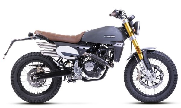 Fantic Caballero Scrambler Deluxe 125 125cc Grey