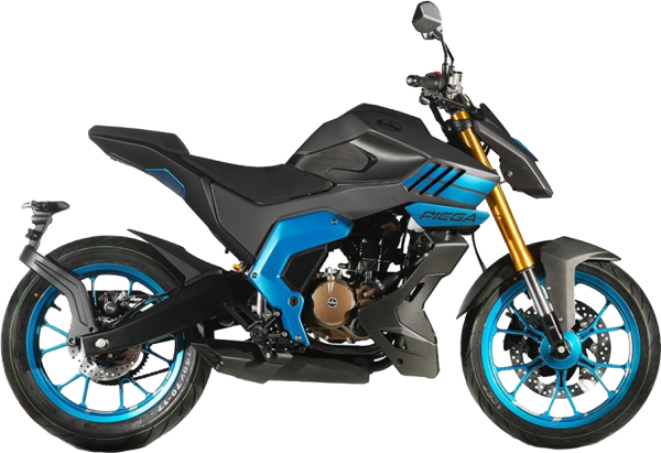 FB Mondial Piega 125cc Graphite Blue