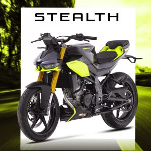 Fantic Stealth 125 125cc Grey Yellow