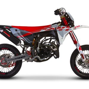 Fantic XM Motard Competition 50 (2025) 50cc White Grey Red